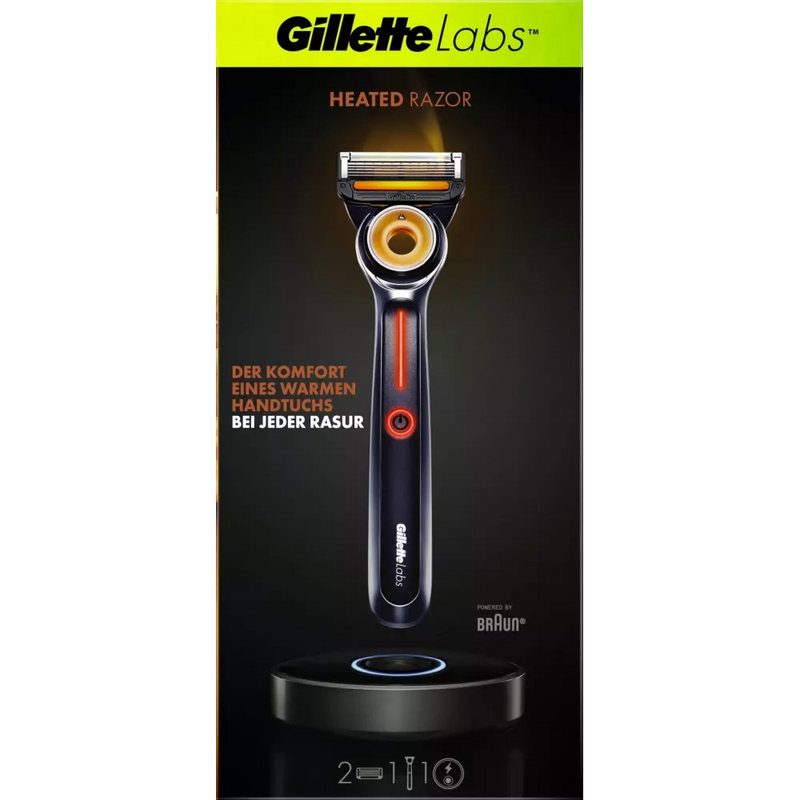 Gillette Elektrisch scheerapparaat, Heated Razor Starter Pack, 1 stuk