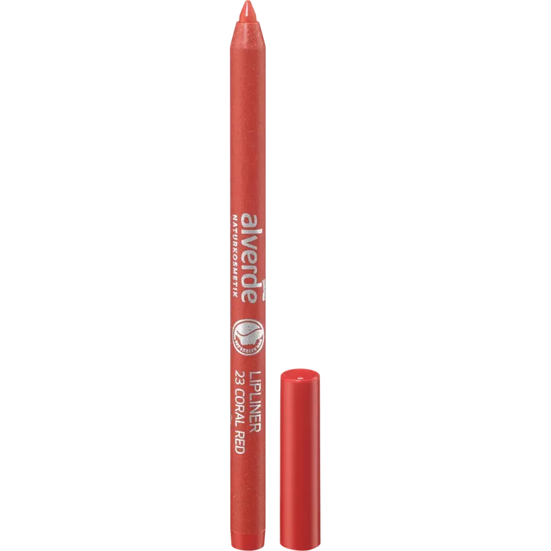 alverde NATURKOSMETIK Lipliner 23 Koraalrood, 1,2 g