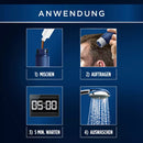 Schwarzkopf Men Perfect Tint Gel Anti-Gris Naturel Brun Noir 80, 80 ml