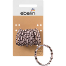 ebelin Haarelastiekjes Leeuw motief, 12 stuks.