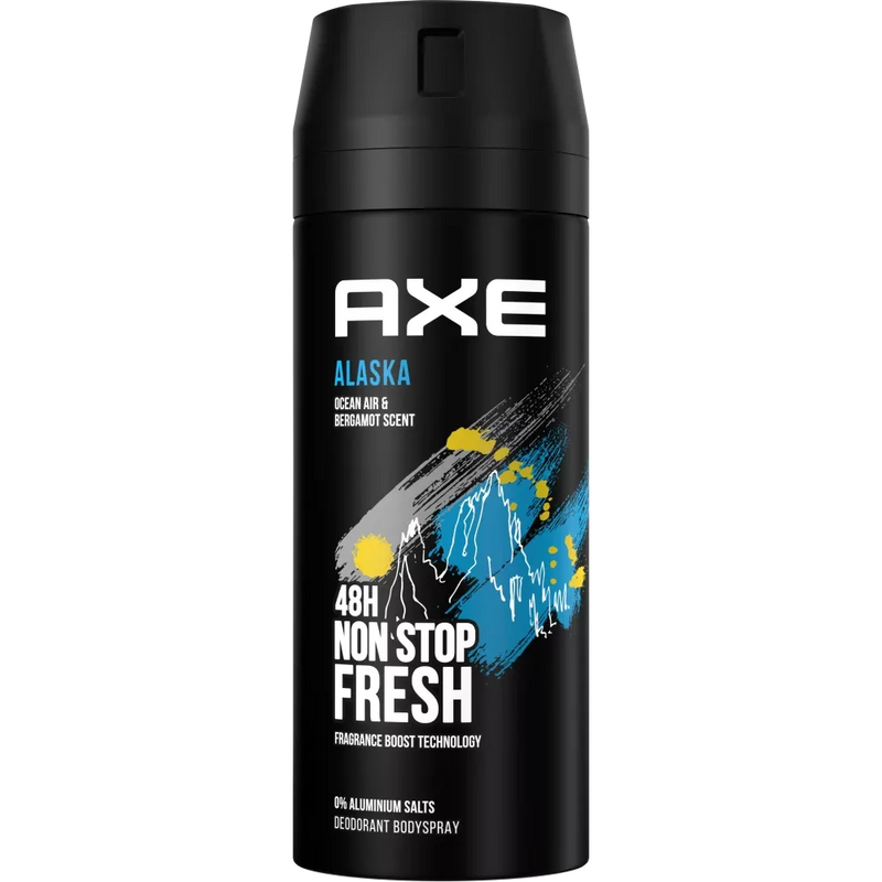 AXE Deodorant spray Alaska zonder aluminium, 150 ml