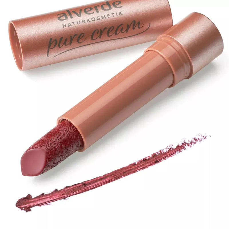 alverde NATURKOSMETIK Lipstick Pure Cream 40 Elegant Feeling, 3.8 g