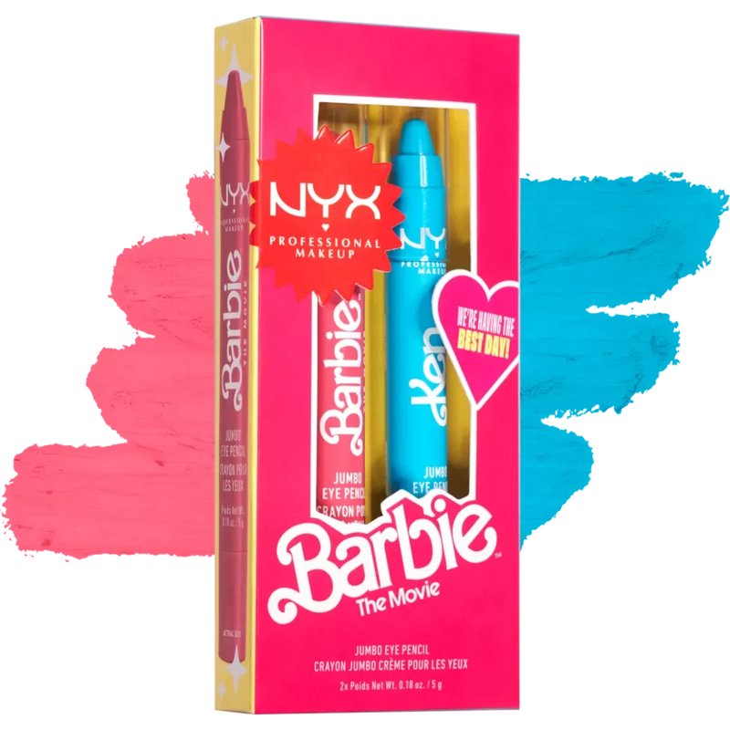 NYX PROFESSIONAL MAKEUP Coffret Eyeliner Barbie Jumbo 01, 2 pièces, 1 pièce