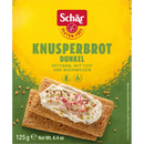 Schär Brood, donker knapperig brood, glutenvrij, 125 g