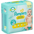 Couches Pampers Premium Protection Taille 1 Nouveau-né (2-5 kg), 24 pièces.