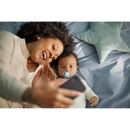 Philips AVENT Fopspeen ultra air silicone, blauw/geel, 0-6 maanden, 2 stuks