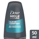 Dove MEN+CARE Anti-transpirant Deo Roll-on Care Clean Comfort, 50 ml