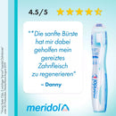 meridol Tandenborstel tandvleesbescherming zacht (dubbelpak), 2 stuks.
