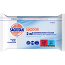 Sagrotan Desinfectiedoekjes 2in1 voor onderweg, 15 stuks.