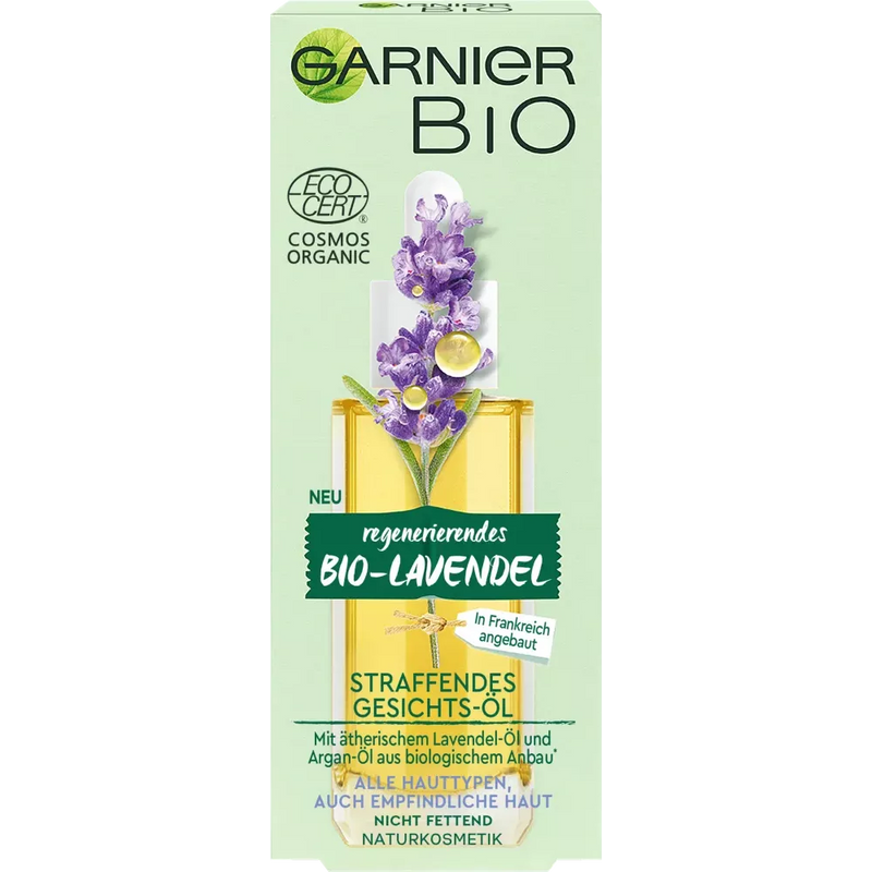 GARNIER BIO Gezichtsolie met lavendelolie, 30 ml