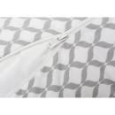 Motherhood Voedingskussen grijs motief ruit, 1 stuk