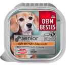 Dein Bestes Natvoer voor honden, Senior rijk aan kip met aardappel, 150 g