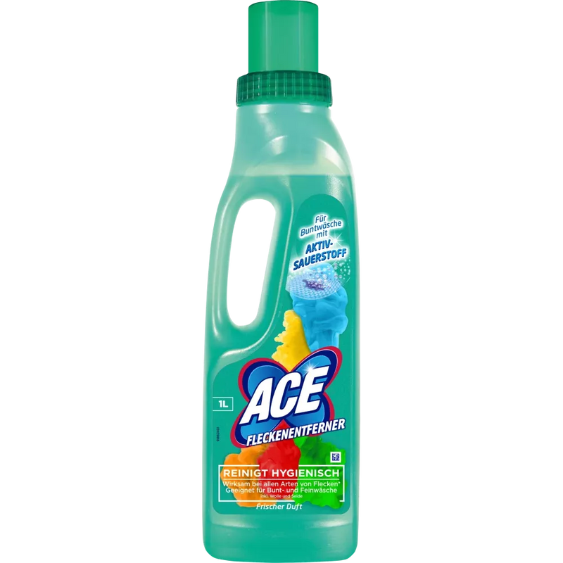 Ace Vlekverwijderaar bleekmiddel met kleurbescherming, 1 l
