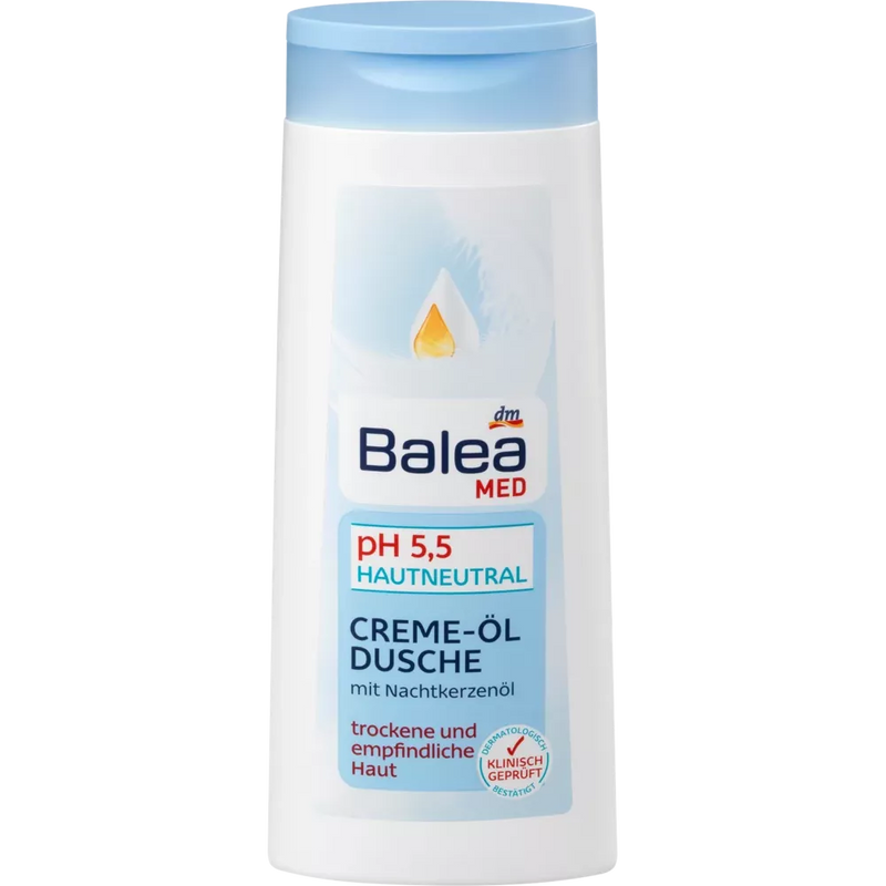 Balea MED Douchegel pH 5.5 Huidneutraal Crème-Olie Douche, 300 ml