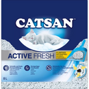 CATSAN Litière pour chat, Active Fresh, Litière agglomérante, 8 l