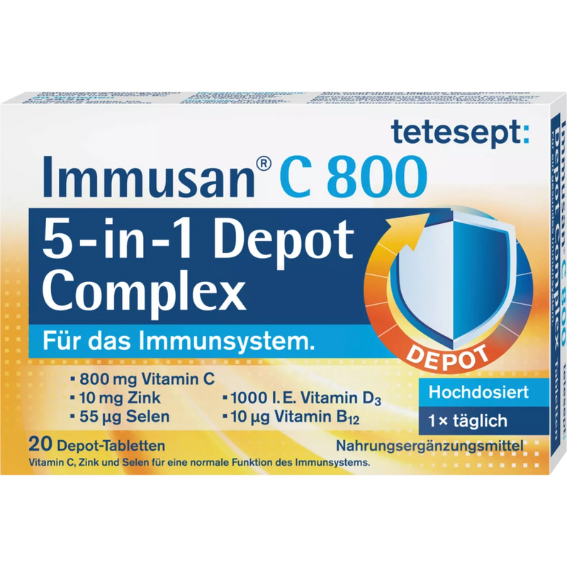 tetesept Immusan C Complex Tabletten 20 stuks, 25,2 g