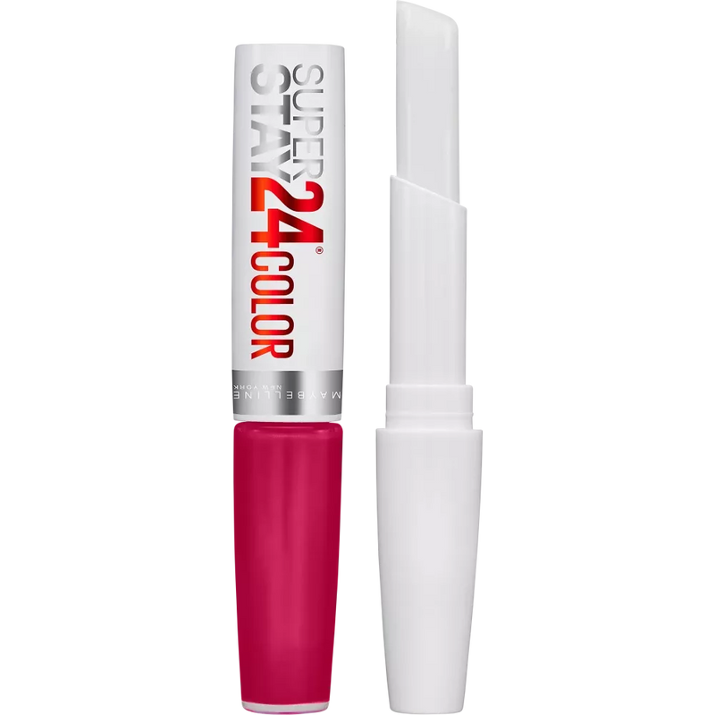 Maybelline New York Lipstick Super Stay 24h Opitc Bright 860 Crisp Magenta, 5 g