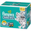 Pampers Luiers Baby Dry maat 4 (9-14 kg) Limited Edition Paw Patrol, maandelijkse doos, 222 stuks.