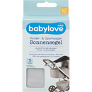 babylove Voile d'ombrage gris clair, 1 pièce