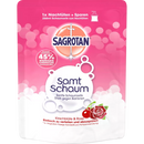 Recharge de savon moussant pour les mains Sagrotan, fleur de cerisier et rose, 250 ml