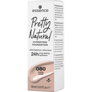 essence cosmetics Make-up Pretty Fond de teint hydratant naturel Cool Chai 080, 30 ml
