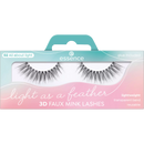 essence Kunstmatige wimpers Light As A Feather 3D Faux Mink Lashes 02 All About Light (1 paar), 2 stuks.