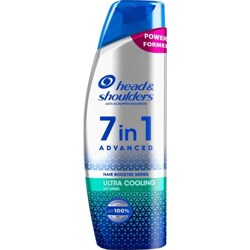 head&shoulders Antiroosshampoo 7in1 Advanced Ultra Cooling, 250 ml