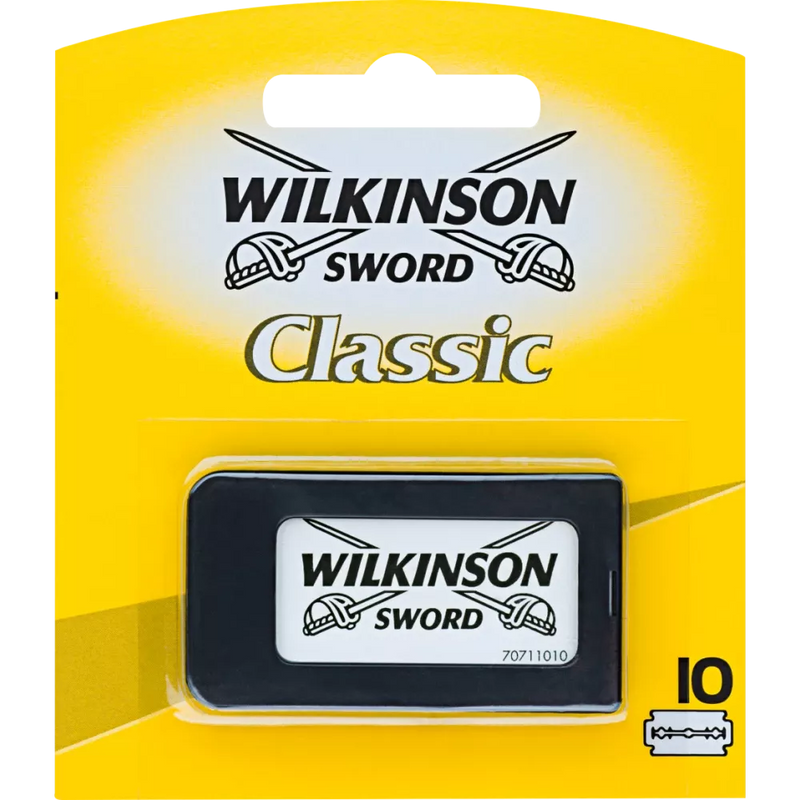 Wilkinson Scheermesjes, Classic voor recht scheermes, 10 stuks.