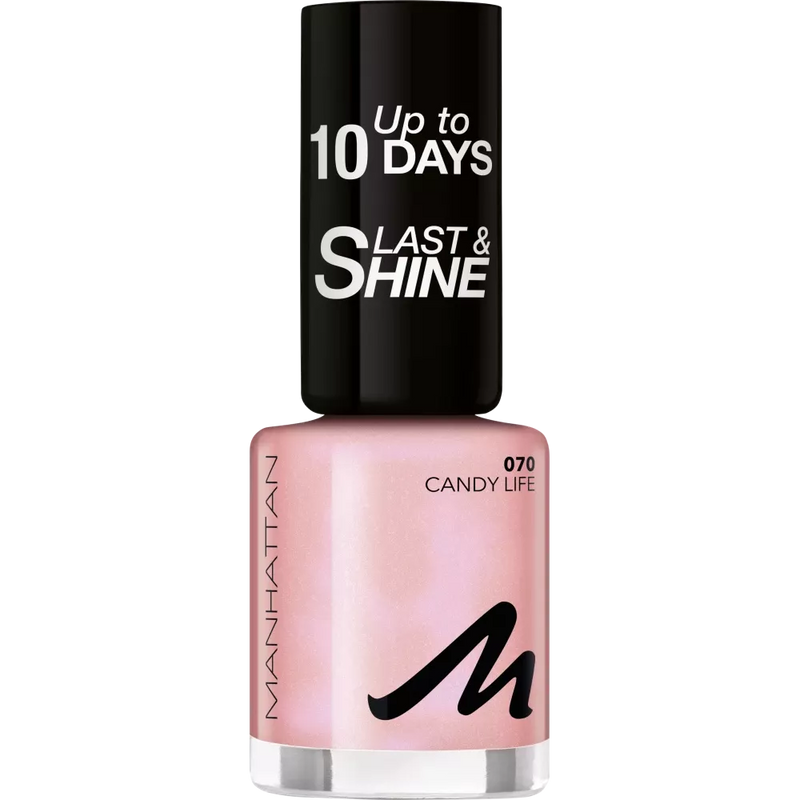 MANHATTAN Cosmetics Nagellak Last & Shine Candy Life 070, 8 ml