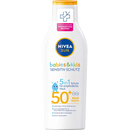 NIVEA SUN Sun Milk Kids, Bescherming & Verzorging gevoelig, SPF 50+, 200 ml