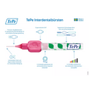 TePe Interdentale ragers roze 0,4 mm ISO 0, 8 stuks.