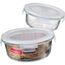 Coffret de boîtes en verre Profissimo rond, 2 pièces