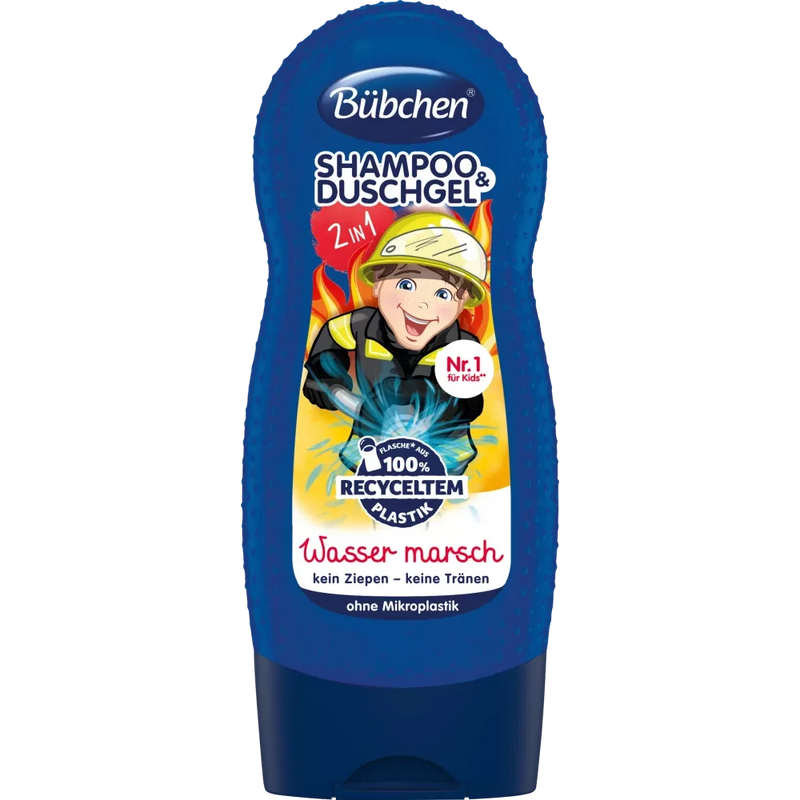 Bübchen Shampoo & Douchegel Kids Water March, 230 ml