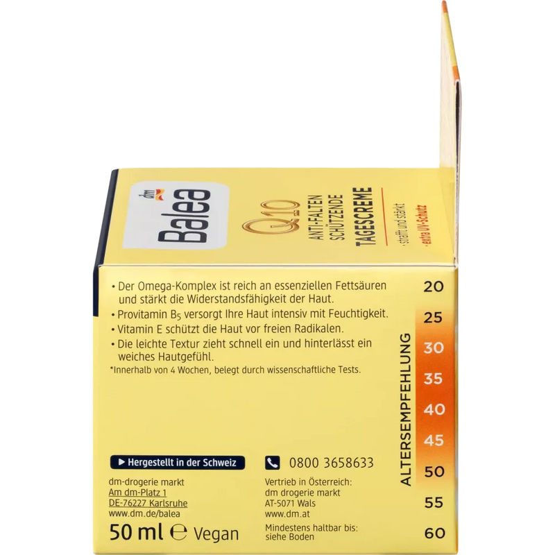 Balea Dagcrème Q10 Anti-rimpel SPF30, 50 ml