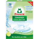 Frosch Tablettes pour lave-vaisselle Citron vert classique, 70 pcs