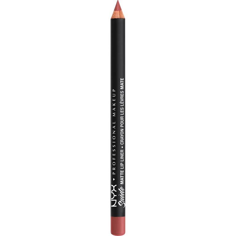 NYX PROFESSIONAL MAKEUP Crayon à lèvres Suede Matte 53 Brunch Me, 1 g