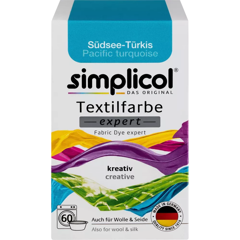 Simplicol Textielverf expert Zuidzee Turkoois, 150 g