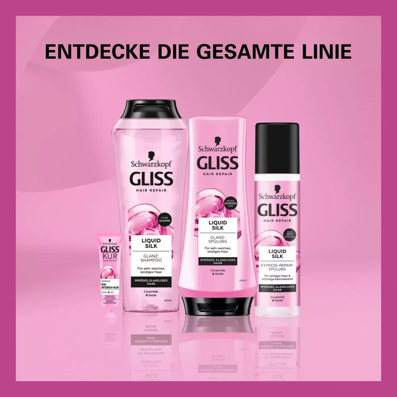 Schwarzkopf GLISS Shampoo Liquid Silk, 250 ml