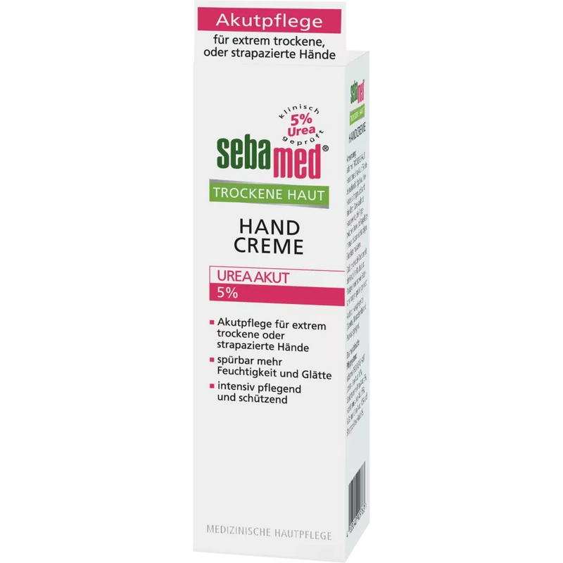 sebamed Handcrème droge huid Urea Acute (5%), 75 ml