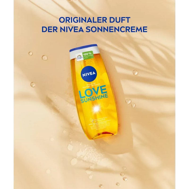 NIVEA Douchegel Love Sunshine, 250 ml