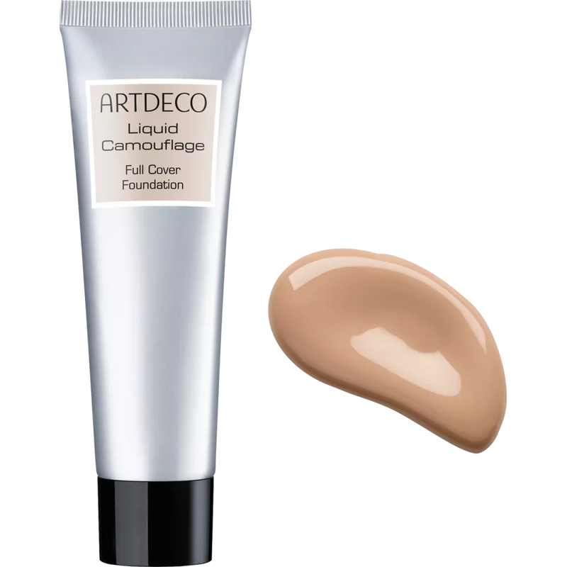 ARTDECO Make-up Vloeibare Camouflage Foundation 12 Light Apricot, 25 ml