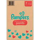 Pampers Baby Pants Premium Protection Taille 7 Extra Large (17+ kg), boîte mensuelle, 123 pièces.