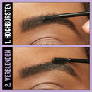 Maybelline New York Mascara pour sourcils Fast Sculpt 06 Brun foncé, 3,5 ml