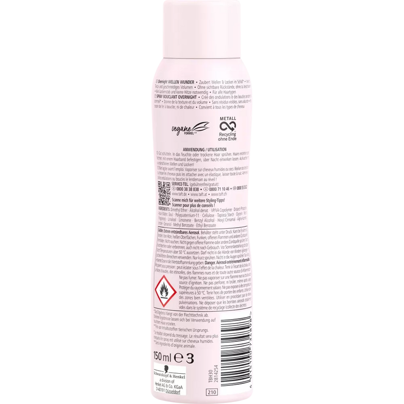 Schwarzkopf taft Golven Miracle Spray, 150 ml