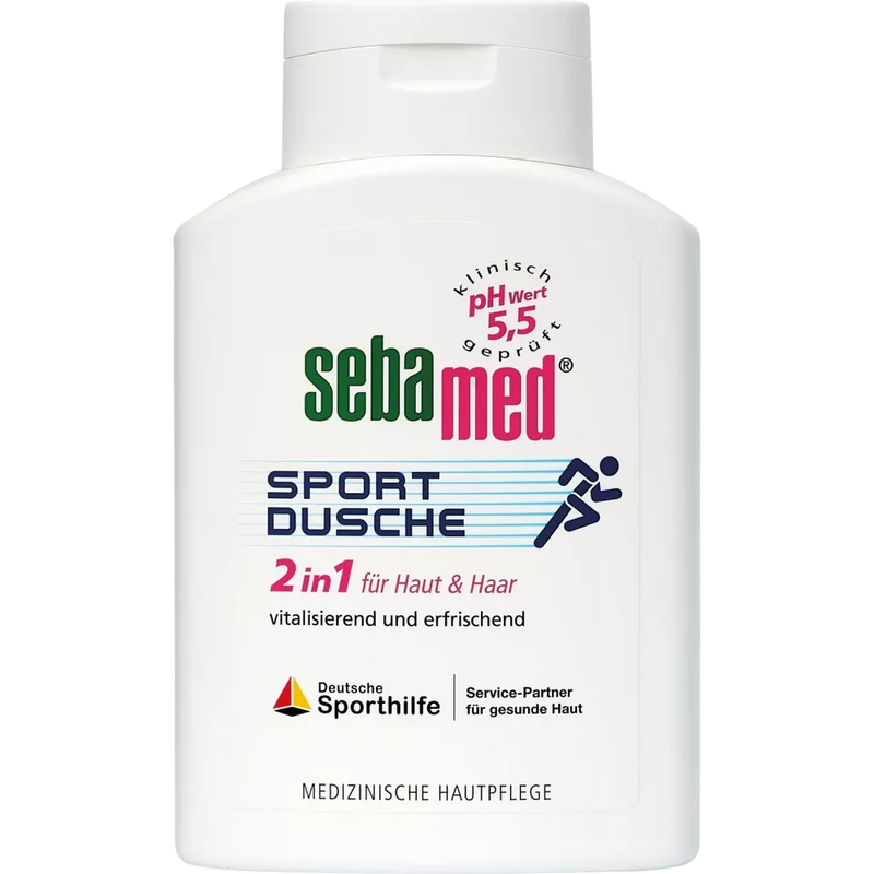sebamed Douchegel Sport Douche 2in1 voor Huid & Haar, 200 ml