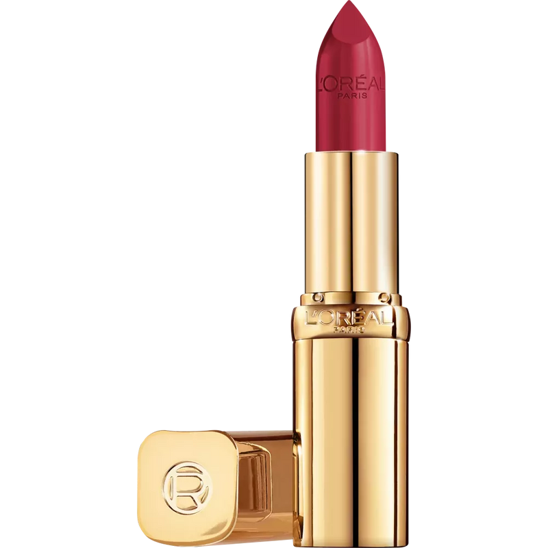 L'ORÉAL PARIS   Lipstick Color Riche Satin 376 Cassis Passion, 4.8 g