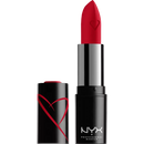 NYX PROFESSIONAL MAKEUP Rouge à lèvres Shout Loud Satin 11 Red Haute, 3,5 g