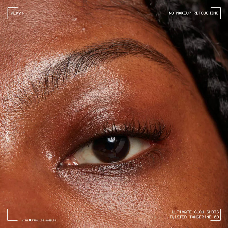 NYX PROFESSIONAL MAKEUP Fard à paupières Ultimate Glow Shots 08 Twisted Tangerine, 1 pièce