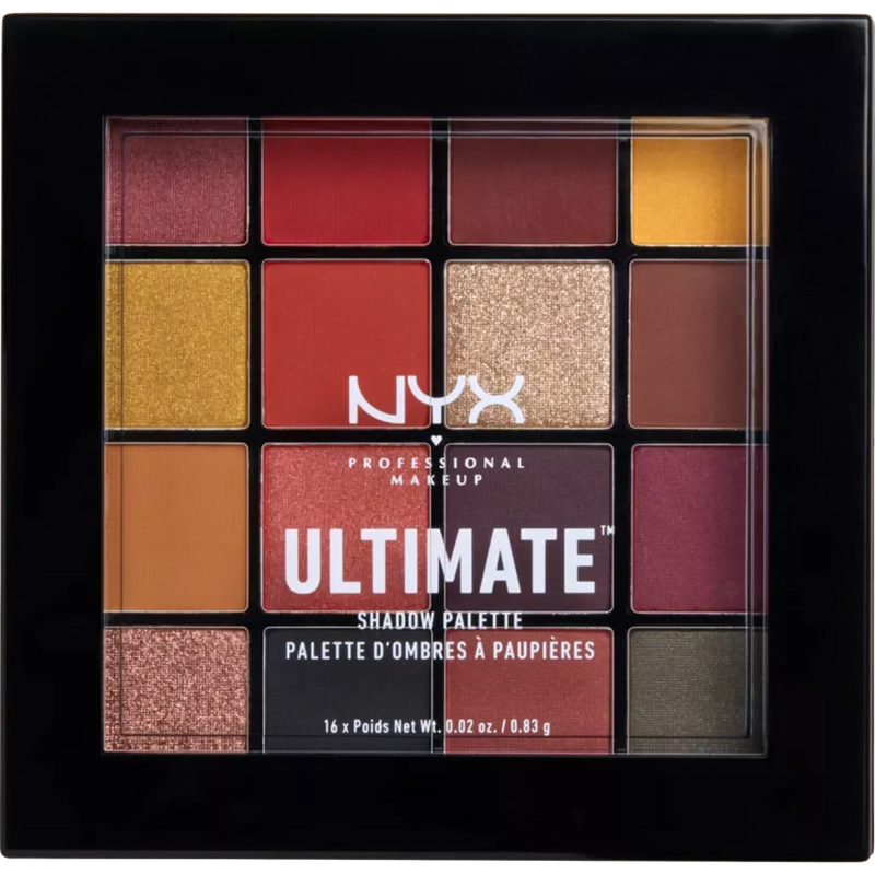 NYX PROFESSIONAL MAKEUP Palette de fards à paupières Ultimate Phoenix 09, 13,3 g