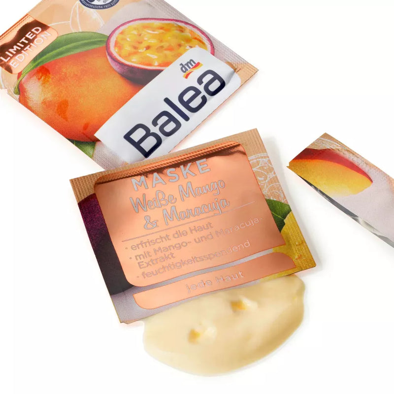 Balea Masker met witte mango en passievrucht, 16 ml